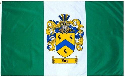 Dry family crest coat of arms flag