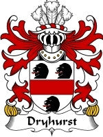 Dryhurst coat of arms family crest download