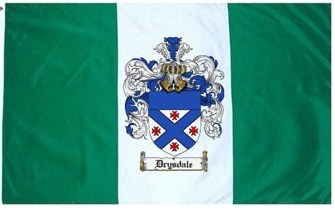 Drysdale family crest coat of arms flag