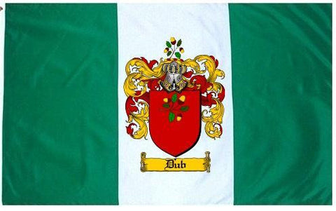 Dub family crest coat of arms flag