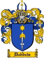 Dubbels coat of arms family crest download