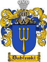 Dubinski coat of arms family crest download