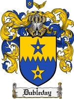 Dubleday coat of arms family crest download
