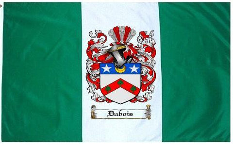 Dubois family crest coat of arms flag