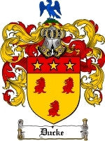 Ducke coat of arms family crest download