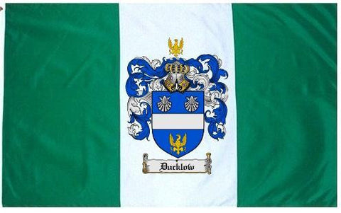 Ducklow Coat of Arms Flag / Family Crest Flag – Family Crests / Coat of ...