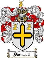 Duckwort coat of arms family crest download