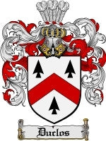 Duclos coat of arms family crest download