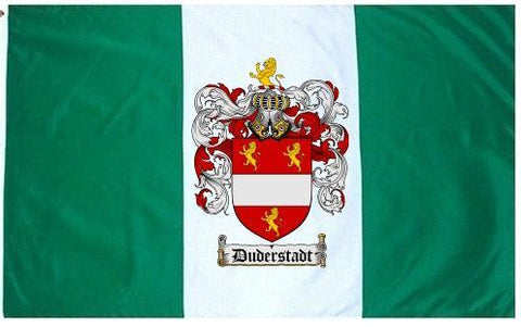 Duderstadt family crest coat of arms flag