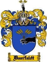 Duerfeldt coat of arms family crest download