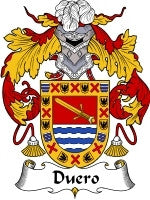 Duero coat of arms family crest download