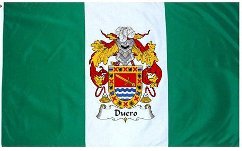 Duero family crest coat of arms flag