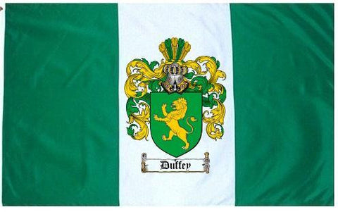 Duffey family crest coat of arms flag
