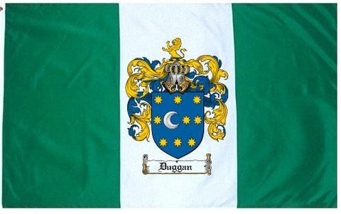 Duggan family crest coat of arms flag