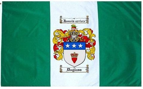 Duglass family crest coat of arms flag