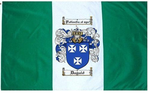 Duguid family crest coat of arms flag