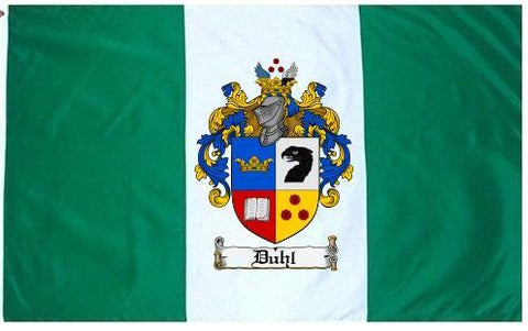 Duhl family crest coat of arms flag