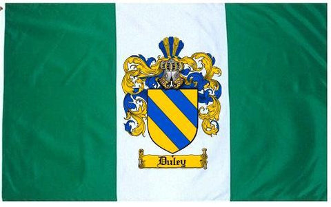 Duley family crest coat of arms flag