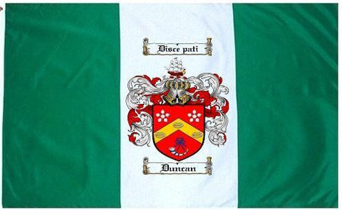 Duncan family crest coat of arms flag