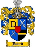 Duncil coat of arms family crest download