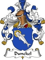 Dunckel coat of arms family crest download