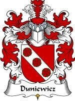 Duniewicz coat of arms family crest download