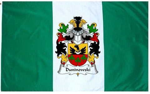 Duninowski family crest coat of arms flag