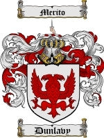 Dunlavy coat of arms family crest download