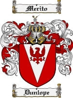 Dunlope coat of arms family crest download