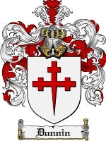 Dunnin coat of arms family crest download