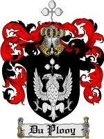 Duplooy coat of arms family crest download