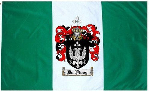 Duplooy family crest coat of arms flag
