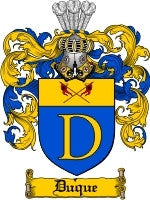 Duque coat of arms family crest download