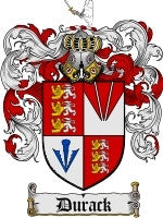 Durack coat of arms family crest download