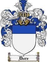 Dure coat of arms family crest download