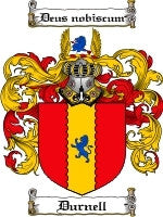 Durnell coat of arms family crest download