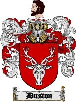 Duston coat of arms family crest download