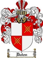 Duton coat of arms family crest download