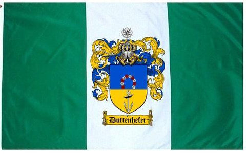 Duttenhefer family crest coat of arms flag