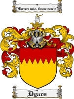 Dyars coat of arms family crest download