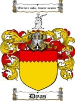 Dyas coat of arms family crest download
