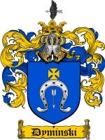 Dyminski coat of arms family crest download