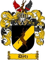 Dytz coat of arms family crest download