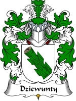 Dziewunty coat of arms family crest download