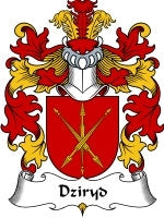 Dziryd coat of arms family crest download