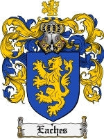 Eaches coat of arms family crest download
