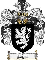 Eager coat of arms family crest download