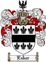 Eaker coat of arms family crest download