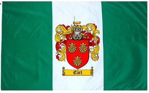 Earl family crest coat of arms flag