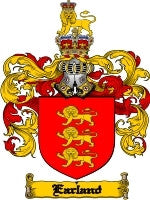 Earland coat of arms family crest download